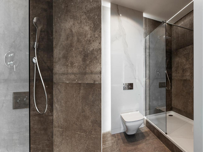 Bathroom 3, King Sobieski Apartments by OneApartments, Sopot