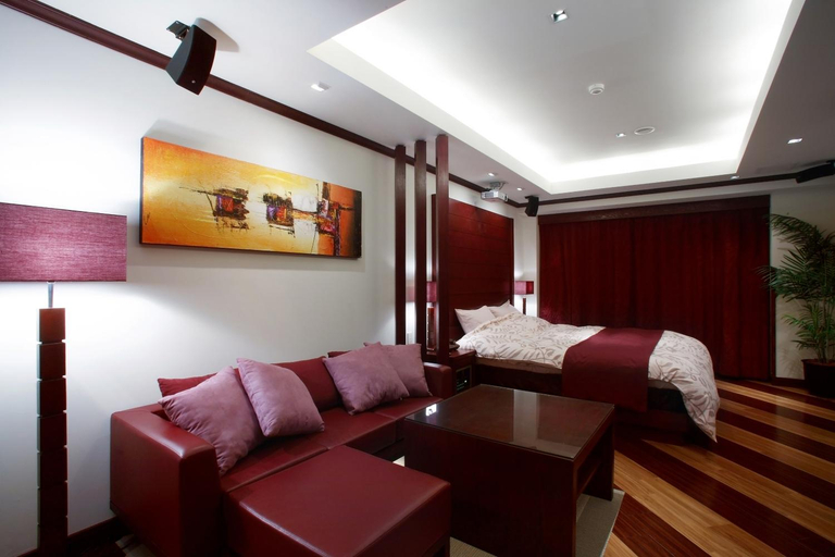 Bedroom 2, ホテルウォーターゲート徳山 adult only, Shūnan
