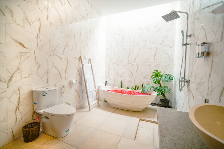 Bathroom 4, Elden Ubud View Private Villas by EPS, Gianyar
