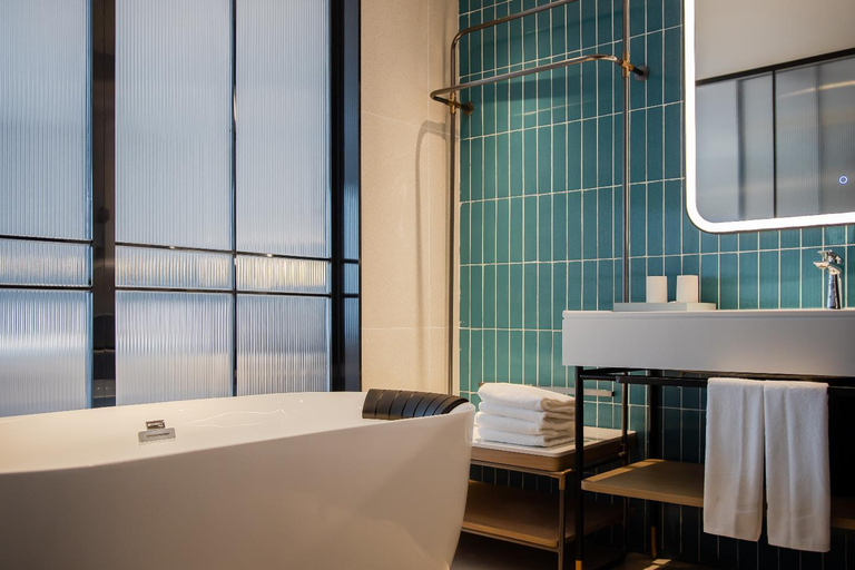 Bathroom 3, Echarm Hotel Nantong Chongchuan Wanda Longxin Plaza, Nantong