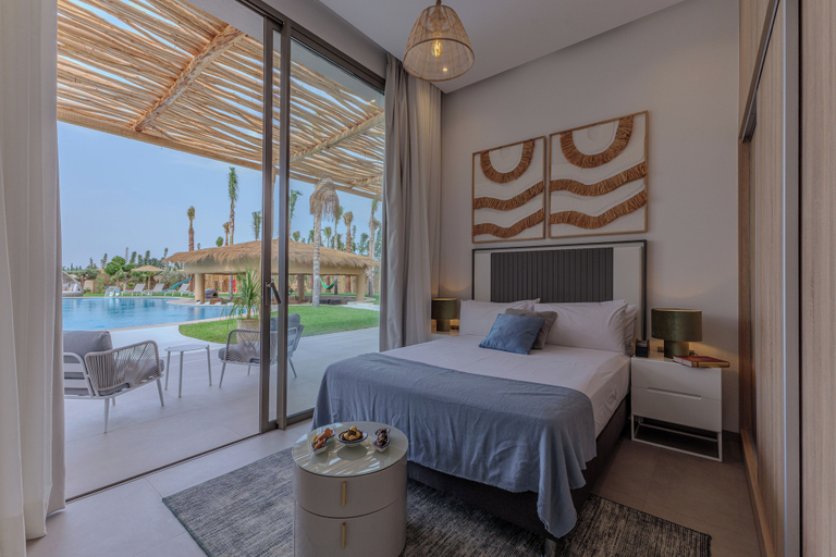 Bedroom 3, Villa PurSang Marrakech – Villa Privée de Luxe avec Hammam, Spa et Jardin, Marrakech