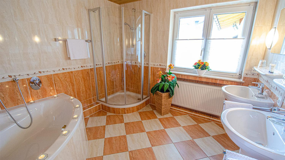 Bathroom, Glashotel, Regen