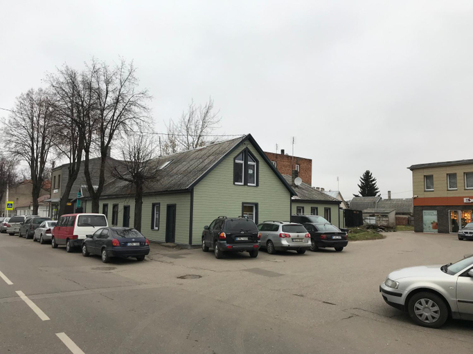 Exterior view, Old Slabada Apartments, Kauno