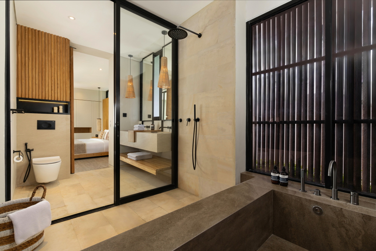 Bathroom 5, Arita Villa Canggu by Nakula, Badung