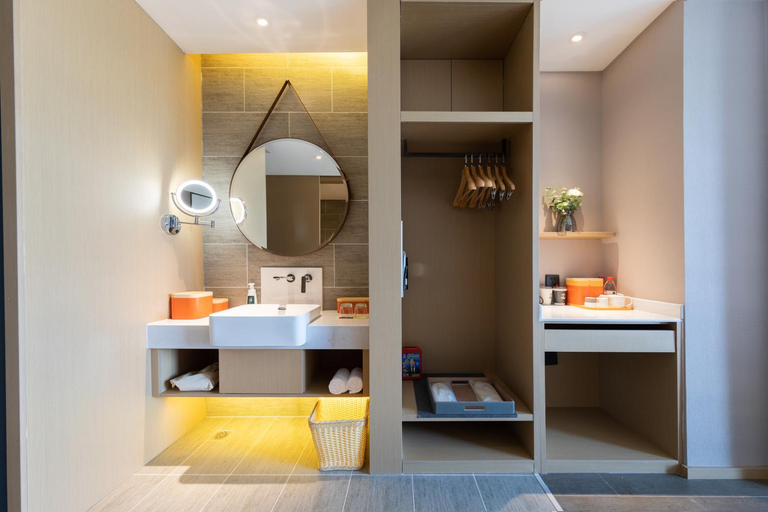 Bathroom 4, Atour Hotel Wuhan Jinyin Lake, Wuhan