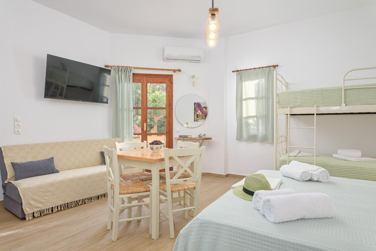 Bedroom 2, Lemon Tree Apartments Samos, North Aegean