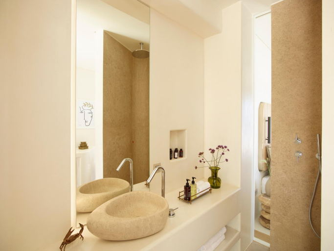 Bathroom 4, White Pebble Suites, South Aegean