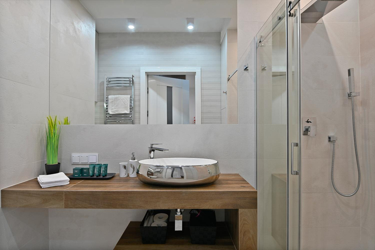 Bathroom 3, Apartamenty Prestige Browar Lubicz Stare Miasto, Kraków City