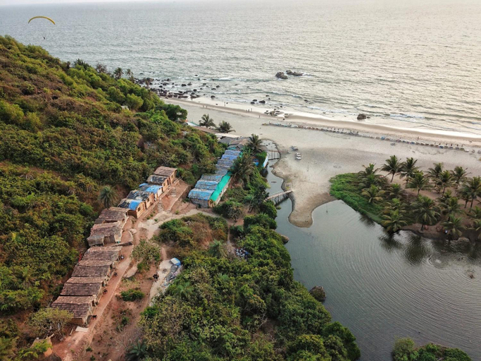 Exterior view 4, Sweet valley Cottages, North Goa
