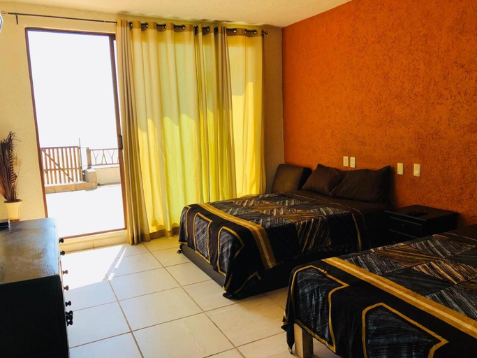 Bedroom 2, Bungalows La Perla Playa Azul, Lázaro Cárdenas