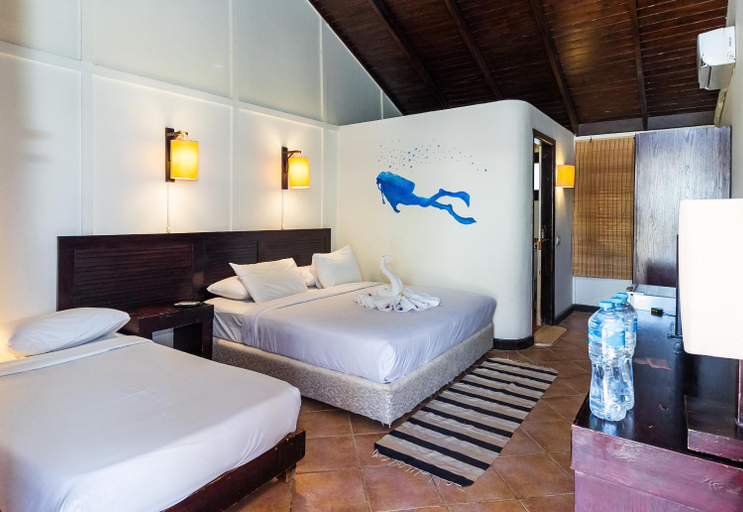 Bedroom 2, Abu Dabbab Lodge., Marsa 'Alam