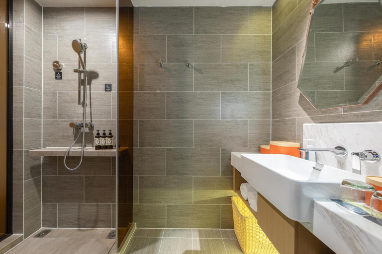 Bathroom 4, Atour Hotel Nanjing Jiangning Binjiang Development Area Shike Lake, Nanjing