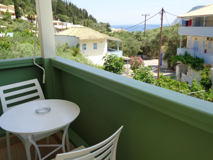 Balcony/terrace 2, Green View Apartments, Ionian Islands