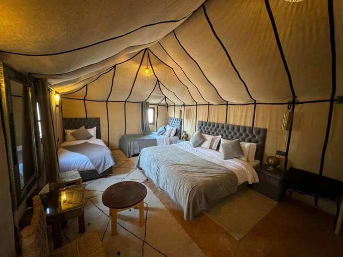 Bedroom 4, Erg Chebbi Sahara Camp, Errachidia