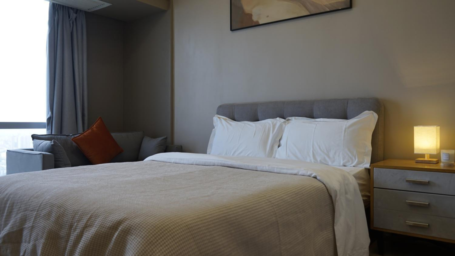 Bedroom 2, Guangzhou City Inn Hotel Apartment Changgang, Guangzhou