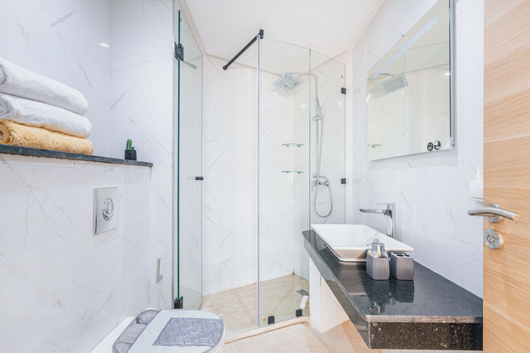 Bathroom 4, Migdal Gueliz Apart Hôtel, by résidence Hamza, Marrakech