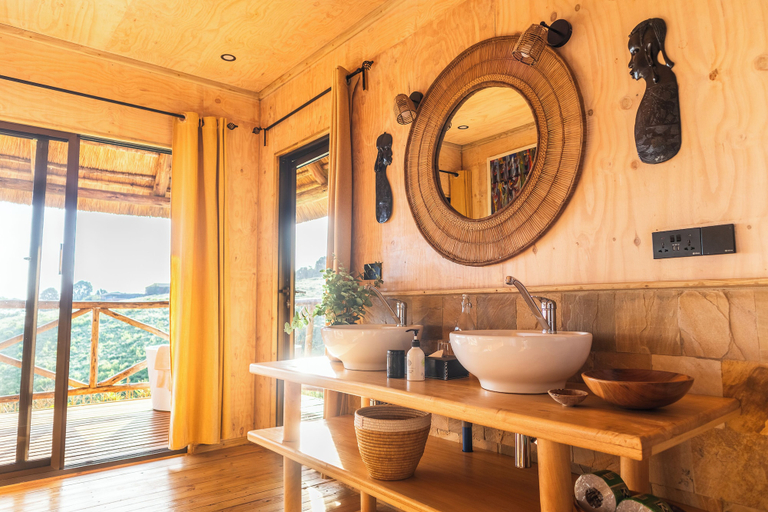 Bathroom 4, Rhotia Valley Tented Lodge, Karatu