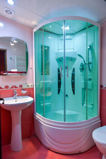 Bathroom 3, Hotel Old Town, Tskaltubo