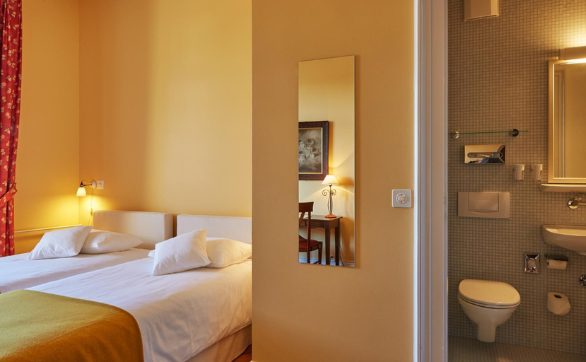 Bedroom 2, hotel brasserie au violon, Basel