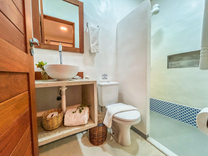 Bathroom 3, Marue Guesthouse Porto de Pedras - Beira mar e Foz do Rio Manguaba, Porto de Pedras
