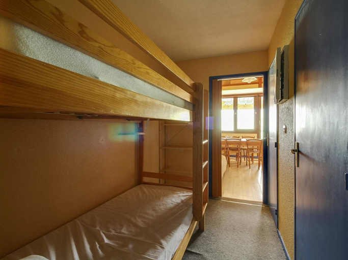 Bedroom 2, Duplex 8 pers. a La Mongie, balcon, vue montagnes, proche pistes - FR-1-404-110, Hautes-Pyrénées