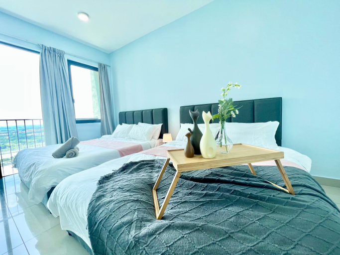 Bedroom 2, D Cozy 1-5Pax Home Trefoil Setia Alam 3bed Wifi&TV, Shah Alam