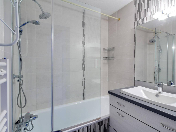 Bathroom, Duplex 8 pers. a La Mongie, balcon, vue montagnes, proche pistes - FR-1-404-110, Hautes-Pyrénées