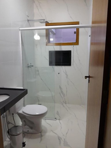 Bathroom, Pousada Vivenda, Olímpia
