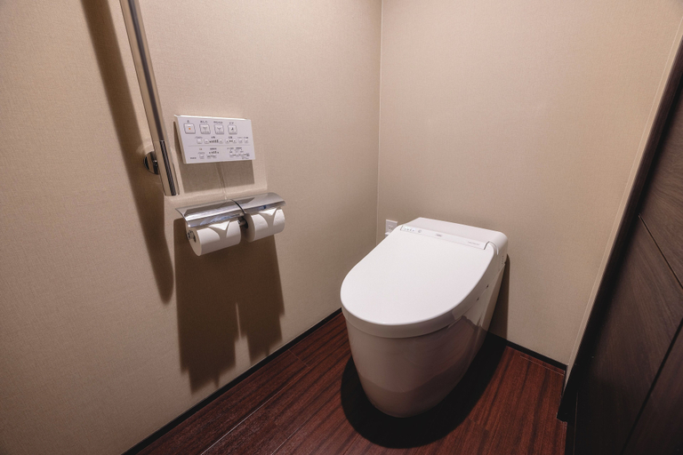 Bathroom 3, Oyado Shikishimasou, Biei