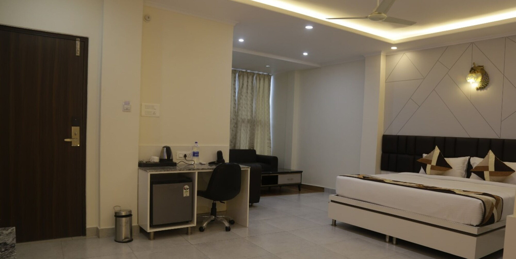 Bedroom 4, Goroomgo Mandi heights Manali, Kullu