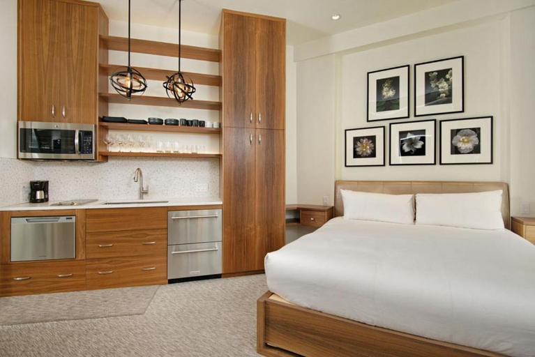 Bedroom 3, Independence Square 212, Studio with Beautiful Finishes. A+ Location in Downtown Aspen, Pitkin