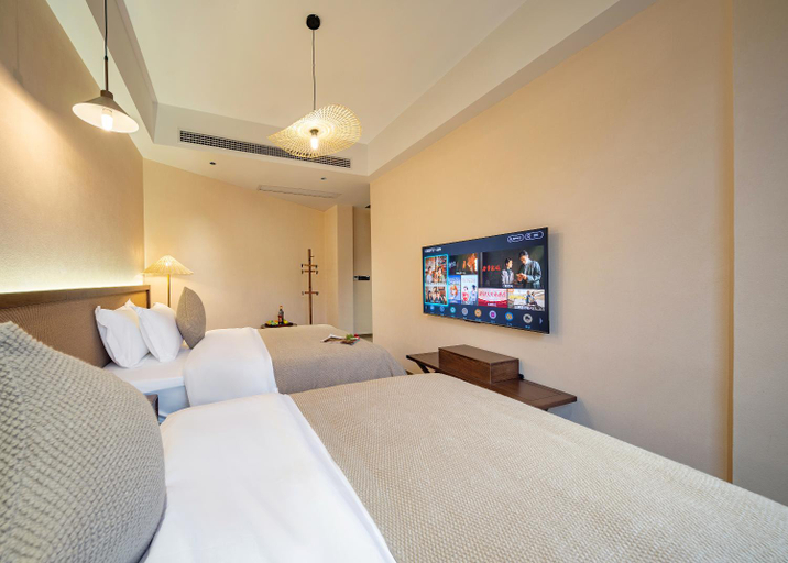 Bedroom 2, Lingxi Riverview Boutique Homestay - Phoenix Ancient Town, Xiangxi Tujia and Miao