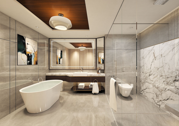 Bathroom 5, Taj Cochin International Airport, Kerala, Ernakulam