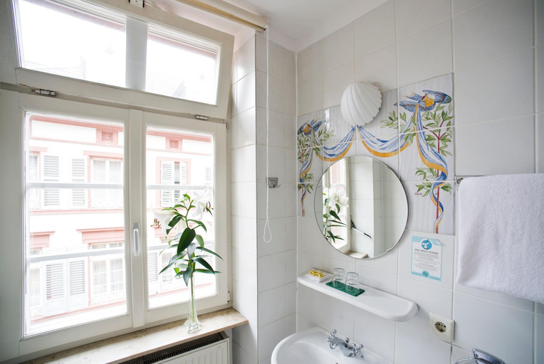 Bathroom, Hotel Goldener Hecht, Heidelberg