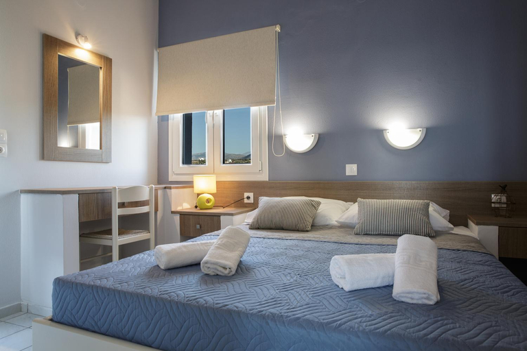 Bedroom 2, Irene Beach Apartments, Crete
