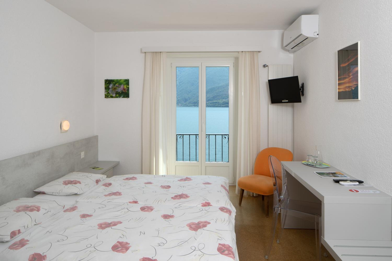 Bedroom 2, Hotel Garni Rivabella au Lac, Locarno