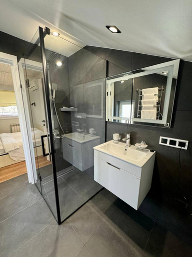 Bathroom 3, Guest House Shtil, Dniprovs'kyi