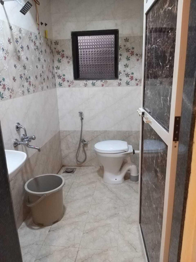 Bathroom, Vikrant Deluxe Rooms, Satara