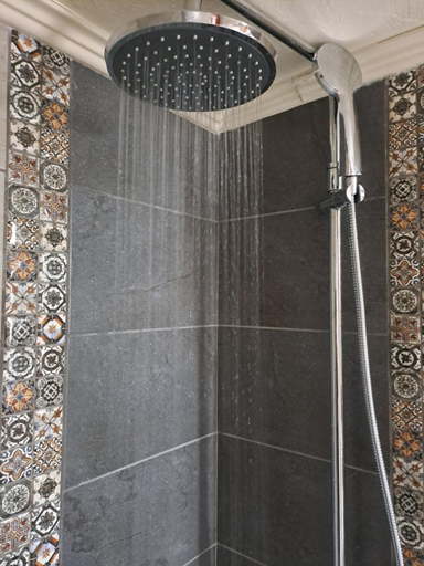 Bathroom 3, Parthenon Hotel, Crete