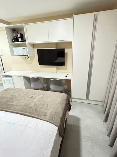 Bedroom 3, Melhores Flats - Fabuloso a 50m do mar, João Pessoa