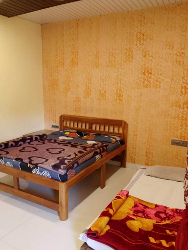 Bedroom, Vikrant Deluxe Rooms, Satara
