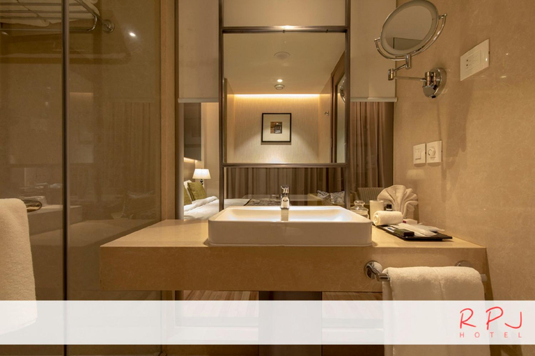 Bathroom, RPJ Hotel, Rajkot