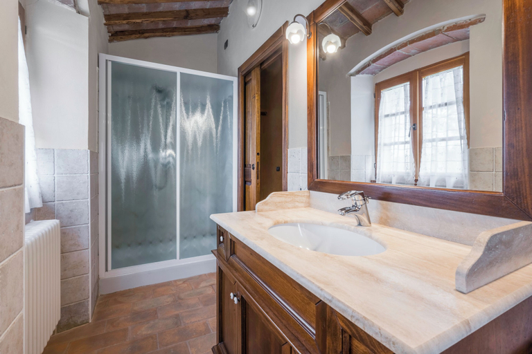 Bathroom 4, Le Fonti Apartments With Ac Near Siena, Siena