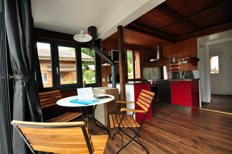 Dining Room, Lake View Chalet, Interlaken