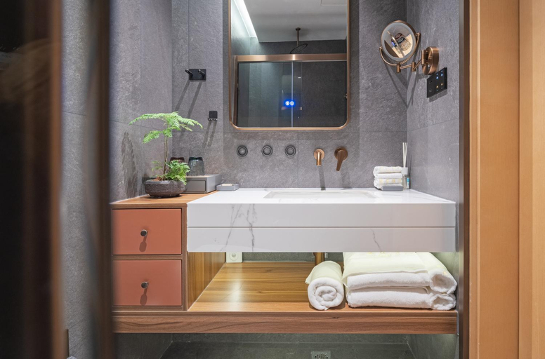 Bathroom 4, Xinxiang Yayuan Courtyard Hotel Beijing Tiananmen Wangfujing Branch, Beijing