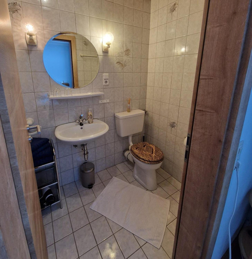Bathroom 2, Gastehaus Kuchler, Cham