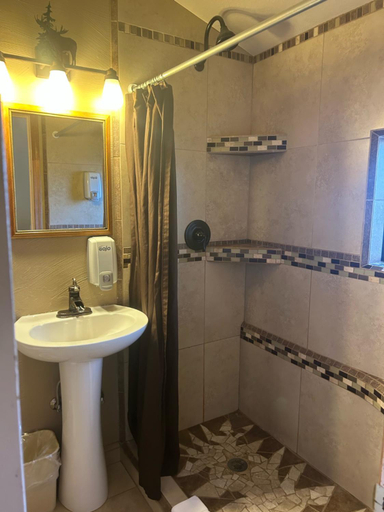 Bathroom 3, Nine Pines Motel, Navajo