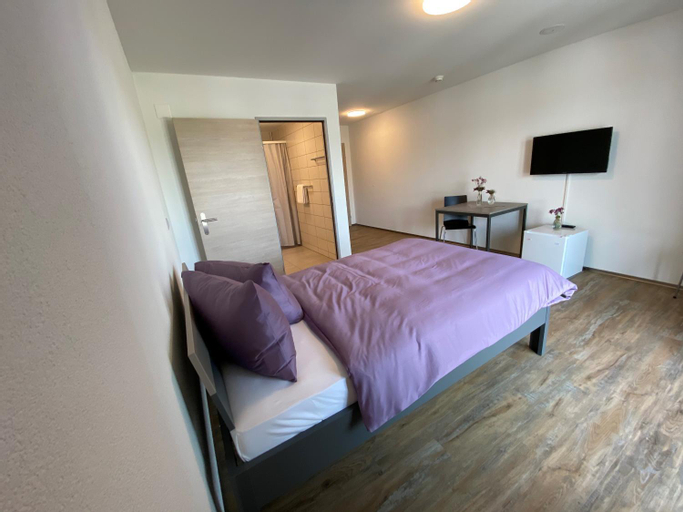 Bedroom 2, Motel & Aparthotel Bruggli, Hochdorf