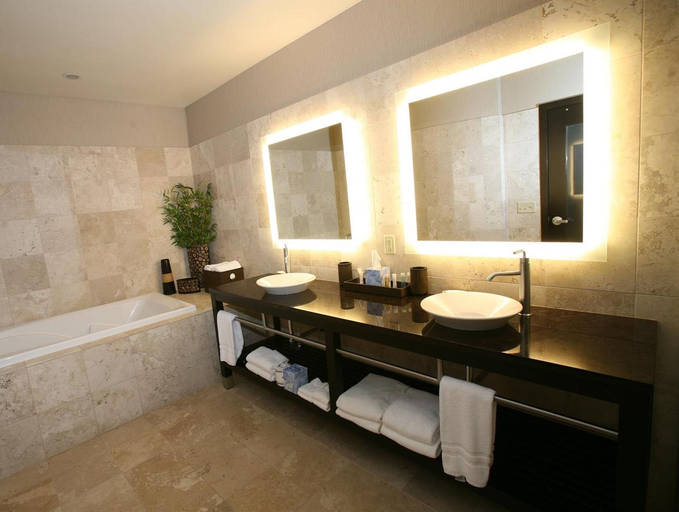 Bathroom, PZAZZ! Resort Hotel and Catfish Bend Inn & Spa, Des Moines