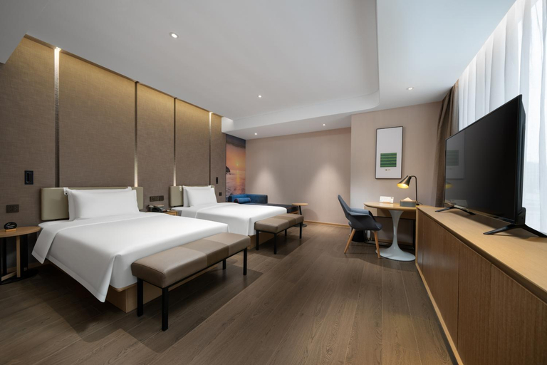 Bedroom 2, Atour Hotel Shenzhen Longgang Gankeng Ancient Town, Shenzhen